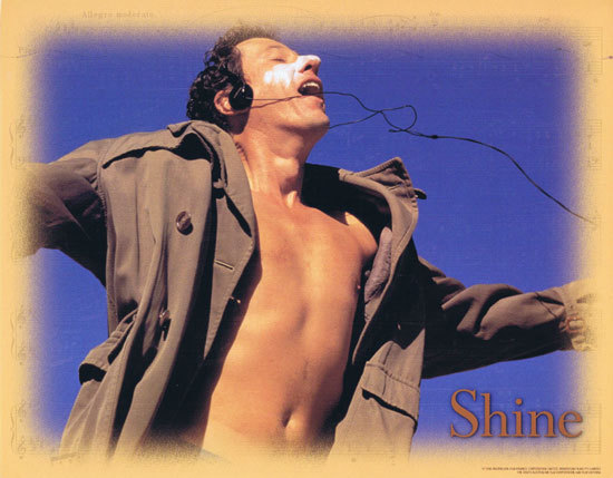 SHINE Lobby Card 5 1996 Geoffrey Rush ORIGINAL Australian