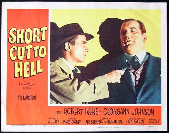 SHORT CUT TO HELL 1957 Robert Ivers Film Noir US Lobby Card 7