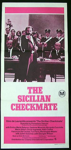 THE SICILIAN CHECKMATE ’72-Florestano Vancini poster