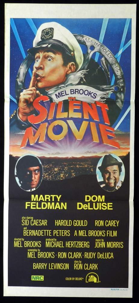 SILENT MOVIE Original Daybill Movie Poster Mel Brooks Marty Feldman
