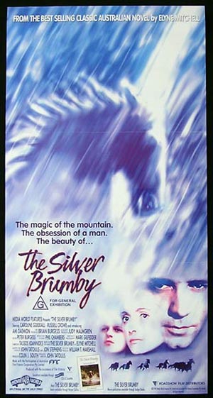 THE SILVER BRUMBY Original Daybill Movie Poster