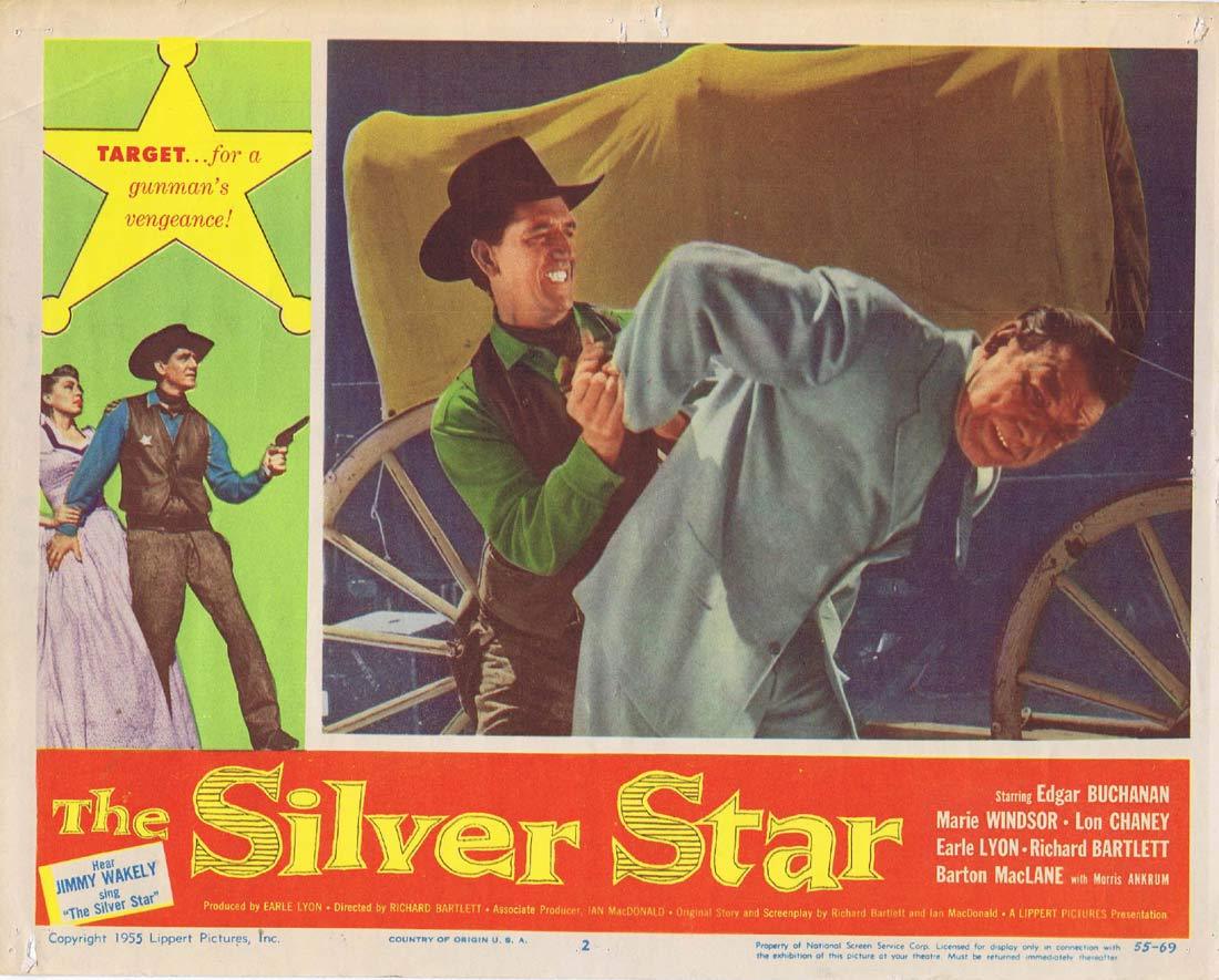 THE SILVER STAR Original Lobby Card 2 Edgar Buchanan Marie Windsor