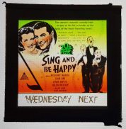SING AND BE HAPPY Movie Glass Slide Tony Martin Leah Ray