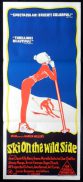 SKI ON THE WILD SIDE Jean Claude Killy Snow Ski RARE Daybill Movie poster
