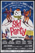 SKI PARTY Original US One sheet Movie poster Dwayne Hickman Frankie Avalon