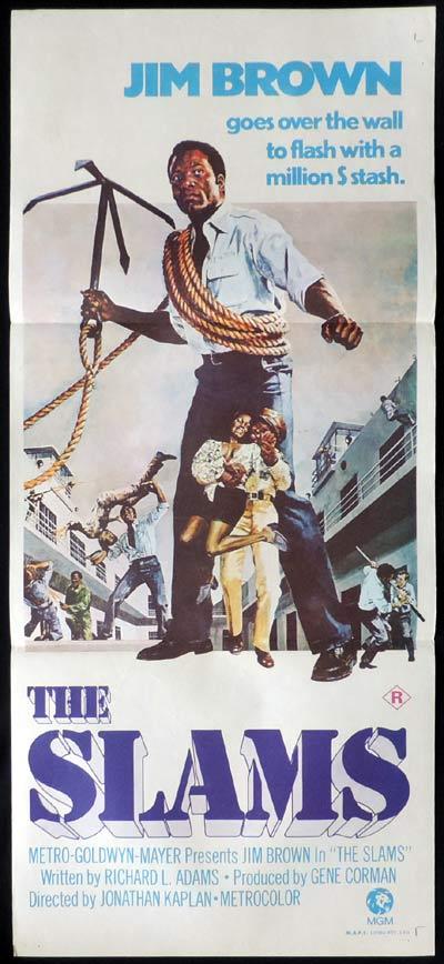 THE SLAMS Daybill Movie Poster