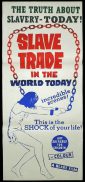 SLAVE TRADE IN THE WORLD TODAY Original Daybill Movie Poster Blake Films Slavery