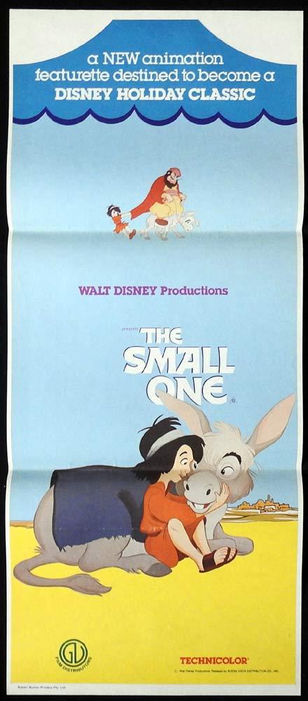 THE SMALL ONE Original Daybill Movie poster Christmas Holiday Classic