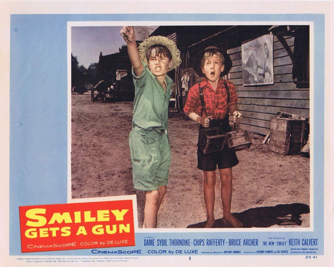 SMILEY GETS A GUN Lobby Card 5 1959 Sybil Thorndike Chips Rafferty