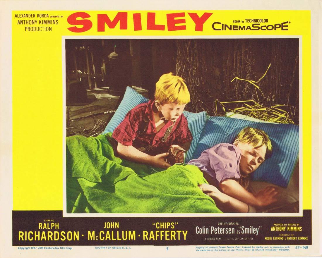 SMILEY Lobby Card 5 Colin Petersen Sybil Thorndike Chips Rafferty 1959