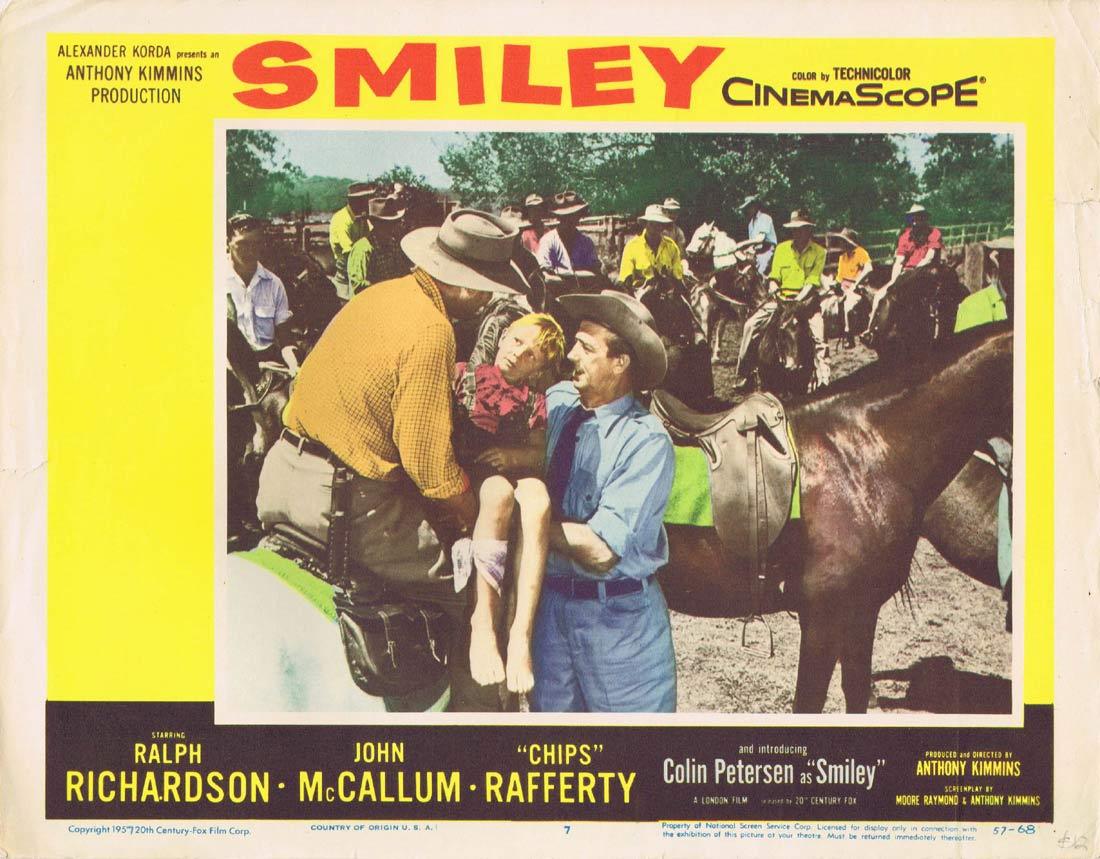 SMILEY Lobby Card 7 Colin Petersen Sybil Thorndike Chips Rafferty 1959