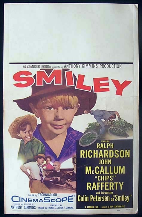 SMILEY ’57 Colin Petersen CHIPS RAFFERTY US Window Card