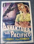 SMITHY aka PACIFIC ADVENTURE 1946 Ken G. Hall KINGSFORD SMITH Rare Original Movie Poster