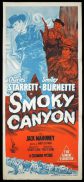 SMOKY CANYON Daybill Movie Poster Jack Mahoney Western