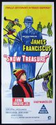 SNOW TREASURE '68-James Franciscus RARE poster