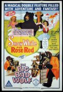SNOW WHITE AND ROSE RED One Sheet Movie Poster Jules Dassin Peter Finch