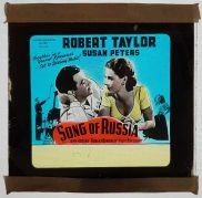 SONG OF RUSSIA Movie Glass Slide Robert Taylor Susan Peters