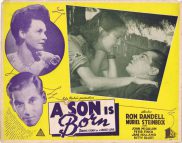 A SON IS BORN Lobby Card 5 1946 Muriel Steinbeck Australian Cinema