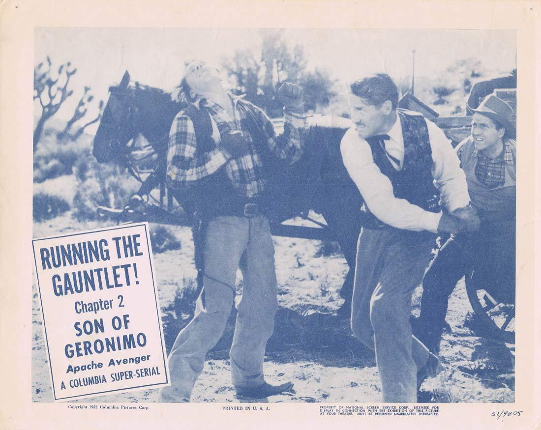 SON OF GERONIMO Original Lobby card 2 Chapter 2 Columbia Serial