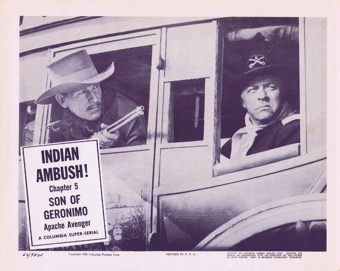 SON OF GERONIMO Original Lobby card 3 Chapter 5 Columbia Serial