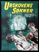 SONS OF MATTHEW Danish Movie Poster 1949 Charles Chauvel