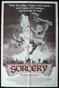 SORCERY aka STUNT ROCK 1978 Grant Page RARE Original US One Sheet movie poster