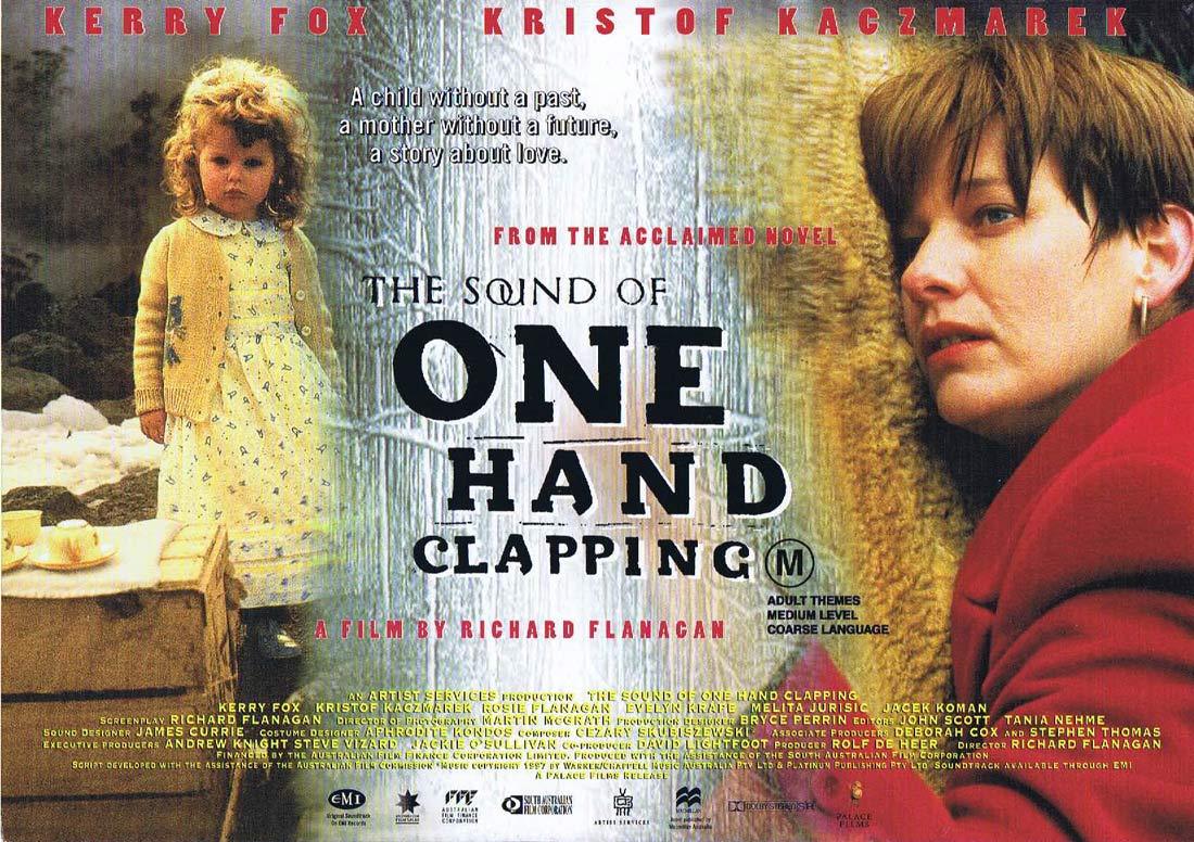 THE SOUND OF ONE HAND CLAPPING Original Movie Herald Richard Flanagan
