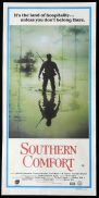 SOUTHERN COMFORT Original Daybill Movie Poster Keith Carradine