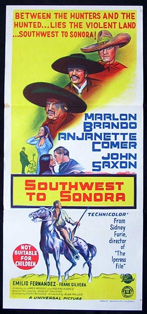 THE APPLALOOSA – SOUTHWEST TO SONORA ’66-Brando poster