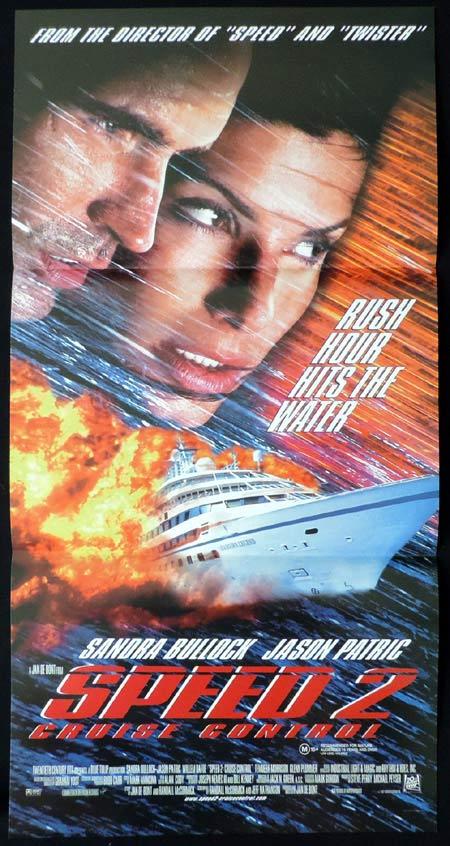 SPEED 2 Cruise Control Original Daybill Movie Poster Sandra Bullock Jason Patric
