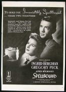 SPELLBOUND Movie Trade Advert 1945 Alfred Hitchcock Bergman Peck