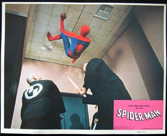 THE AMAZING SPIDER MAN 1977 Rare original Lobby Card 5