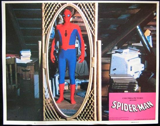 THE AMAZING SPIDER MAN 1977 Rare original Lobby Card 8