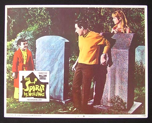 THE SPIRIT IS WILLING William Castle Lobby card 3