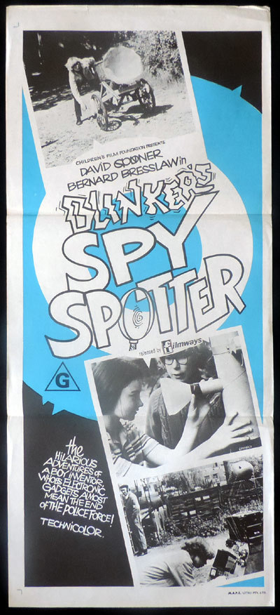 BLINKERS SPY-SPOTTER Original Daybill Movie poster Bernard Bresslaw David Spooner