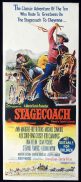 STAGECOACH Original Daybill Movie Poster Ann-Margret Red Buttons