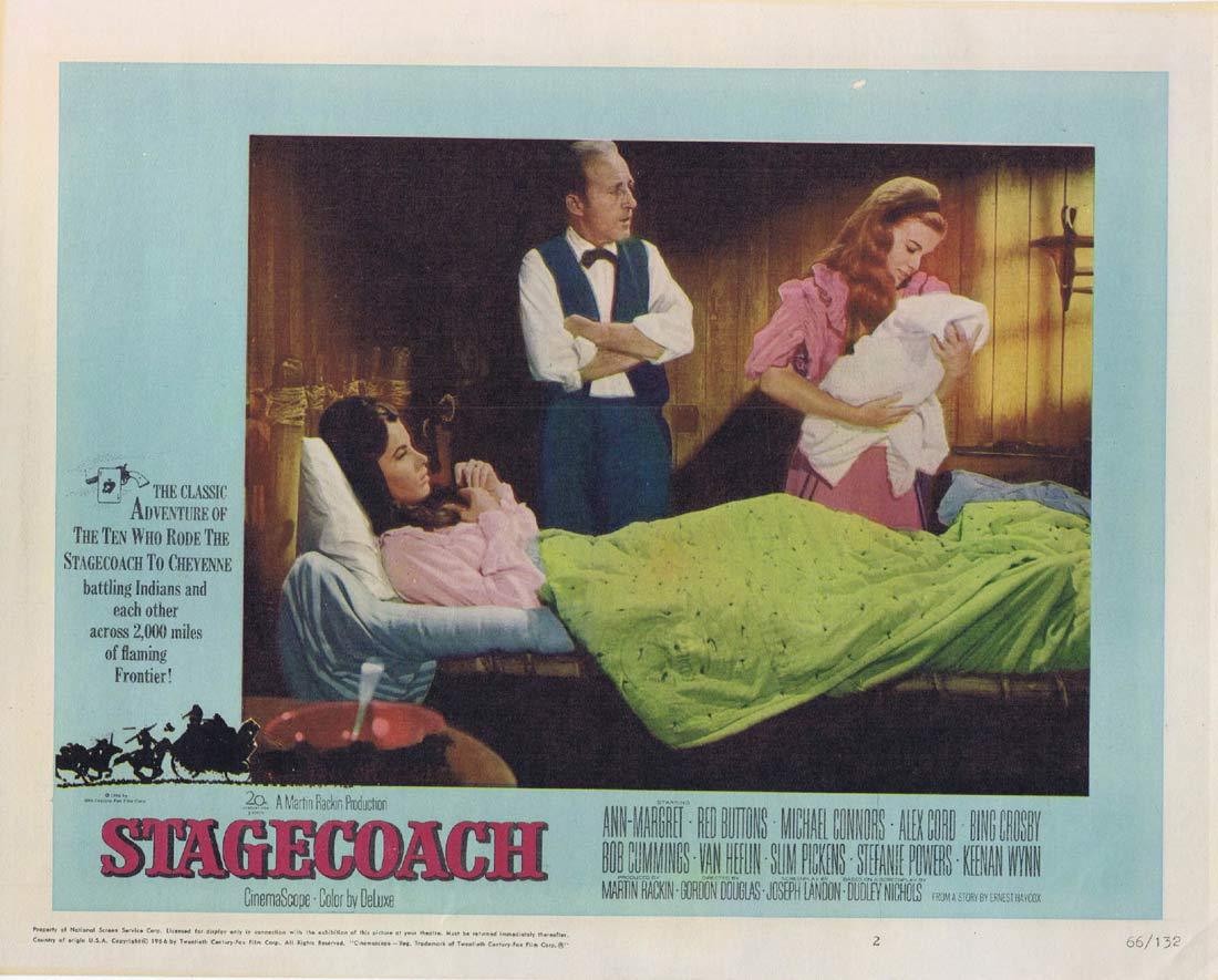 STAGECOACH Lobby Card 2 Ann-Margret Red Buttons