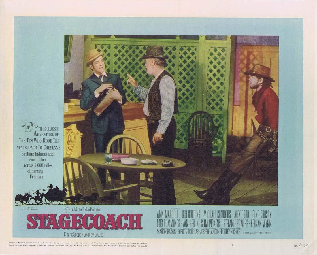 STAGECOACH Lobby Card 6 Ann-Margret Red Buttons