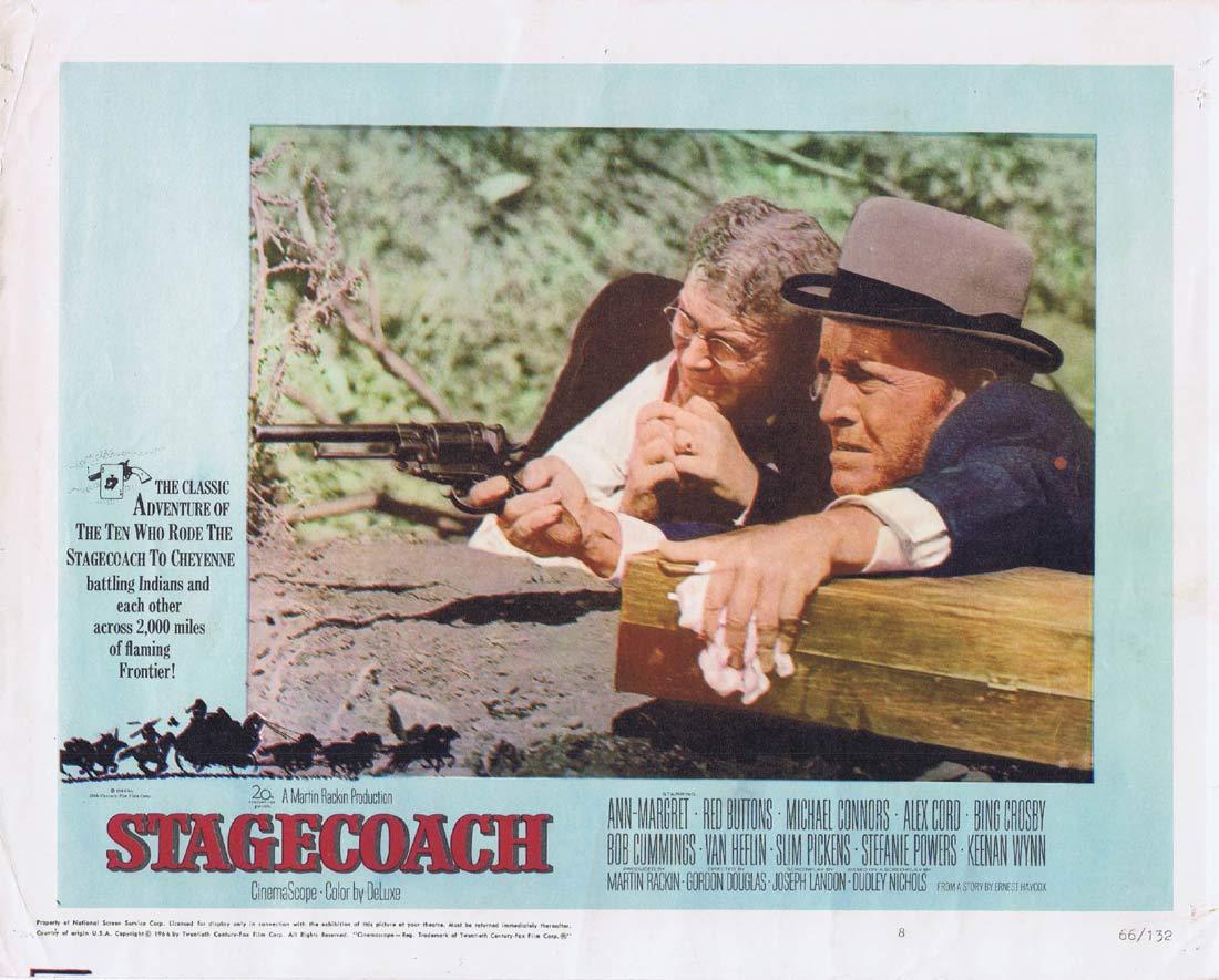 STAGECOACH Lobby Card 8 Ann-Margret Red Buttons