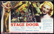 STAGE DOOR 1938 Katharine Hepburn VINTAGE Original Movie Trade Ad
