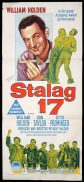 STALAG 17 Original Daybill Movie Poster William Holden Otto Preminger