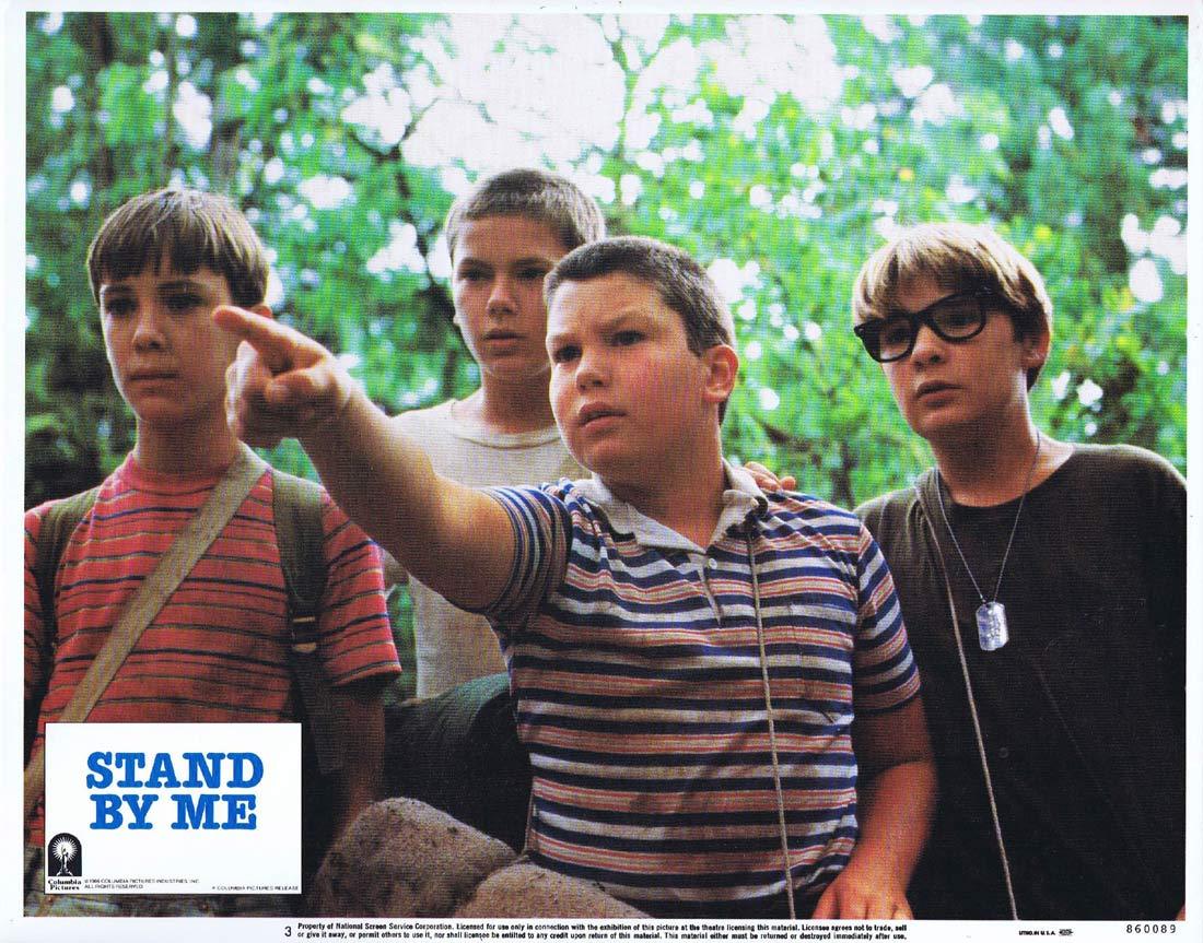 STAND BY ME Original Lobby Card 3 River Phoenix