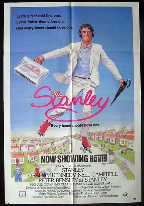 STANLEY EVERY HOME SHOULD HAVE ONE Graham Kennedy ONE SHEET Movie poster