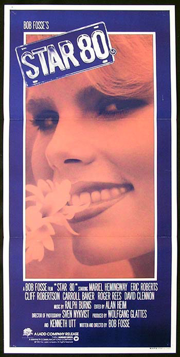 STAR ’80 Original Daybill Movie Poster Mariel Hemingway