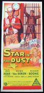STAR IN THE DUST Movie poster John Agar Mamie Van Doren Richard Boone