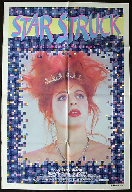 STARSTRUCK Movie Poster 1982 Gillian Armstrong Australian One sheet