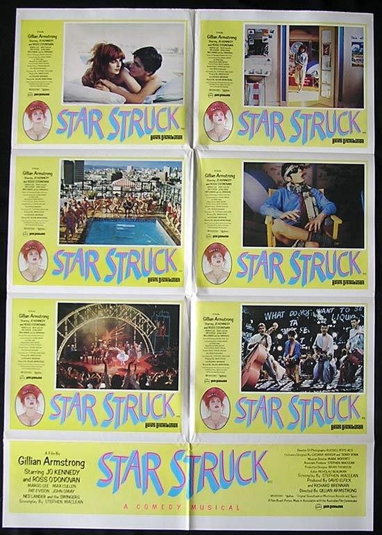 STARSTRUCK Original Photo Sheet poster 1982 Gillian Armstrong
