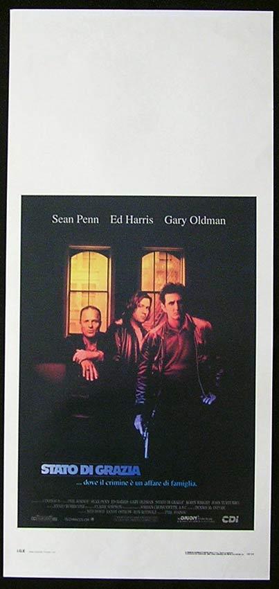 STATE OF GRACE Italian Locandina Movie Poster Sean Penn Gary Oldman