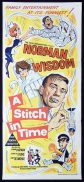 A STITCH IN TIME Original Daybill Movie Poster Norman Wisdom Edward Chapman