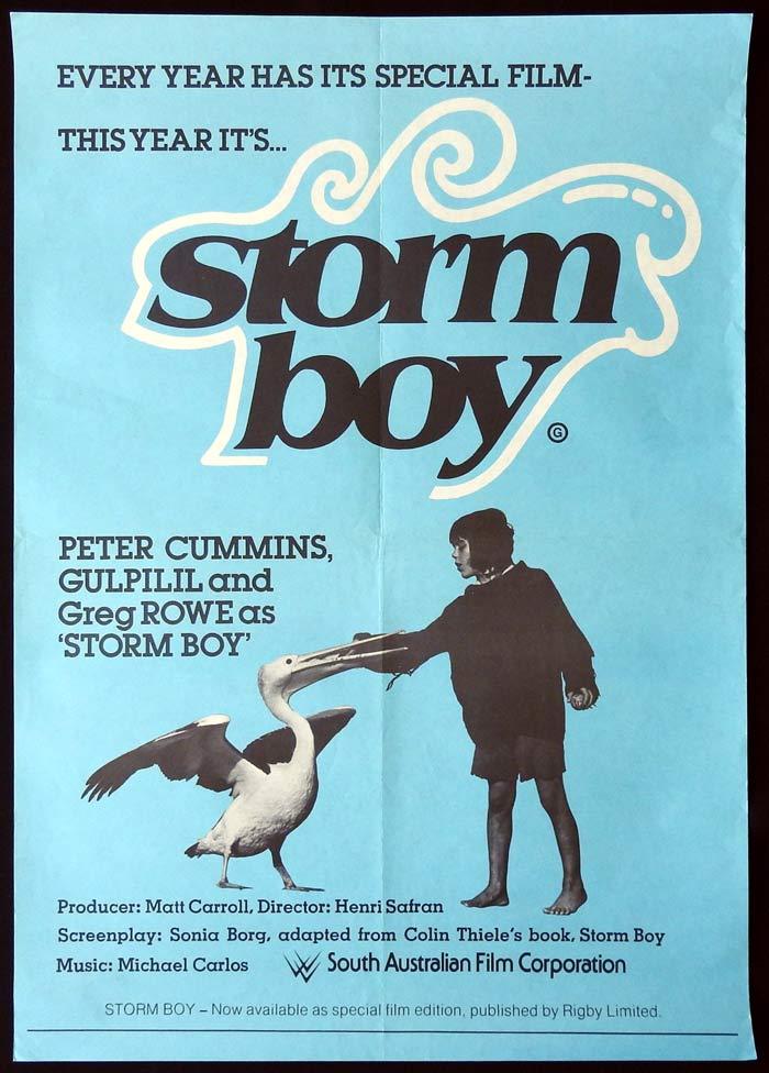 STORM BOY Original Movie Poster Greg Rowe